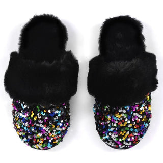 Shiraleah Fiesta Adult Slippers - Black