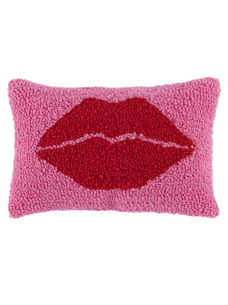 Shiraleah Lips Pillow - Pink