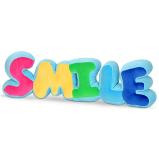 Iscream SMILE Plush, Iscream, cf-type-pillow, cf-vendor-iscream, Gifts for Girls, Gifts for Tween, iScream, iscream pillow, iscream-shop, Smile, Tween Gift, Pillow - Basically Bows & Bowties