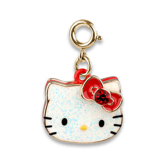 Charm It! x Hello Kitty Gold Classic Glitter Hello Kitty Charm