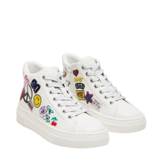 Steve Madden Beta White Multi Sneaker