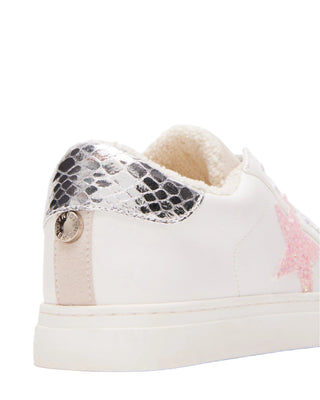 Steve Madden Kid's Rezume White Sneaker