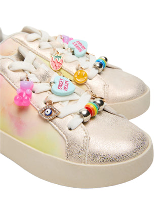 Steve Madden Toddler Poet Pastel Multi Sneaker