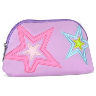 Iscream Shining Star Oval Cosmetic Bag, Iscream, cf-type-bag, cf-vendor-iscream, cosmetic bag, Gifts for Girls, Iscream, Iscream Bag, Iscream Cosmetic Bag, iscream-shop, Shining Star, Travel 