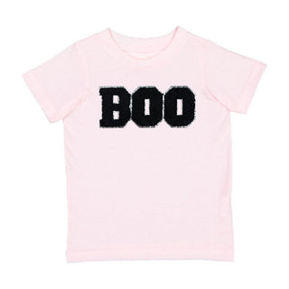 Sweet Wink Boo Patch S/S Ballet Pink Tee, Sweet Wink, Boo, Boo Patch, Halloween, Halloween Shirt, Halloween Tee, Halloween Top, Halloween TShirt, Sweet Wink, Sweet Wink Halloween, Tee - Basic