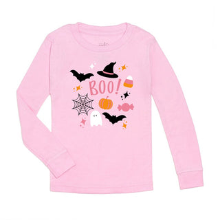 Sweet Wink Halloween Doodle L/S Pink Tee, Sweet Wink, cf-size-7-8y, cf-type-tee, cf-vendor-sweet-wink, Halloween, Halloween Doodle, Halloween Shirt, Halloween Tee, Halloween Top, Halloween TS