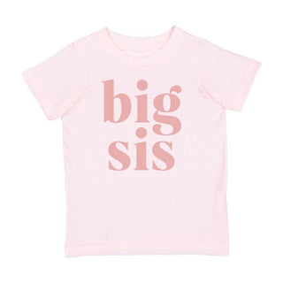 Sweet Wink Big Sis S/S Ballet Pink Tee, Sweet Wink, Big Sis, Big Sister, Big Sister Announement, Big Sister Promotion, Big Sister Tee, cf-size-2t, cf-size-3t, cf-size-4t, cf-size-5-6y, cf-typ