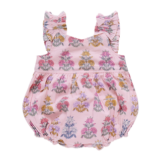 Pink Chicken Baby Girls Via Bubble - Small Pink Flowerette