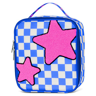 Iscream Star Checkered Lunch Tote