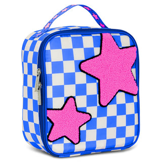 Iscream Star Checkered Lunch Tote