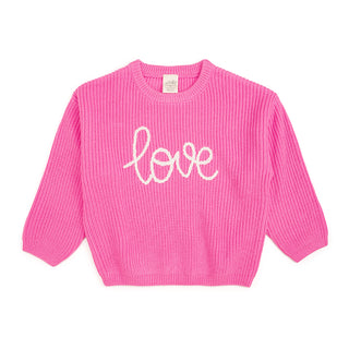 Sweet Wink Love Valentine's Day Knit Sweater