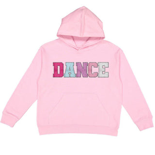 Sweet Wink Dance Patch L/S Youth Hoodie - Pink, Sweet Wink, dance, Dance Recital, dancer, Patch L/S Youth Hoodie - Pink, Recital, Sweet Wink, Sweet Wink Dance, Sweet Wink Dance Patch L/S Yout