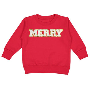 Sweet Wink Merry Patch Kids Sweatshirt, Sweet Wink, All Things Holiday, cf-size-2t, cf-size-3t, cf-type-sweatshirt, cf-vendor-sweet-wink, Christmas, Christmas Sweatshirt, Holiday, Merry Patch