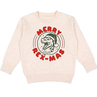 Sweet Wink Merry Rex-Mas Christmas Sweatshirt, Sweet Wink, All Things Holiday, cf-size-2t, cf-size-3t, cf-size-4t, cf-size-5-6y, cf-size-7-8y, cf-type-sweatshirt, cf-vendor-sweet-wink, Christ