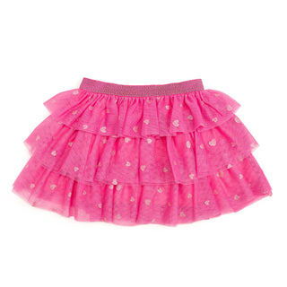 Sweet Wink Heart Petal Valentine's Day Tutu