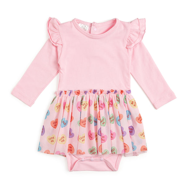 Candy Pink Flamingo Dress – Luvi Kids
