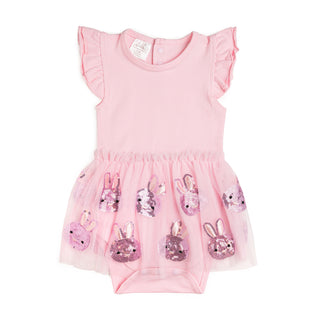 Sweet Wink Easter Bunny S/S Tutu Bodysuit