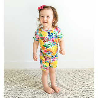 Gigi and Max Lillyana Lemon 2pc Set w/Shorts, Gigi and Max, 2pc Pajama Set, Bamboo Pajama, cf-size-4-5t, cf-size-6-7, cf-size-8, cf-type-pajama-set, cf-vendor-gigi-and-max, Gigi & Max, Gigi a