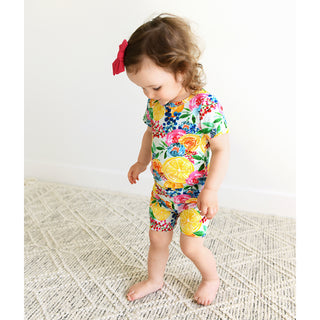 Gigi and Max Lillyana Lemon 2pc Set w/Shorts, Gigi and Max, 2pc Pajama Set, Bamboo Pajama, cf-size-4-5t, cf-size-6-7, cf-size-8, cf-type-pajama-set, cf-vendor-gigi-and-max, Gigi & Max, Gigi a