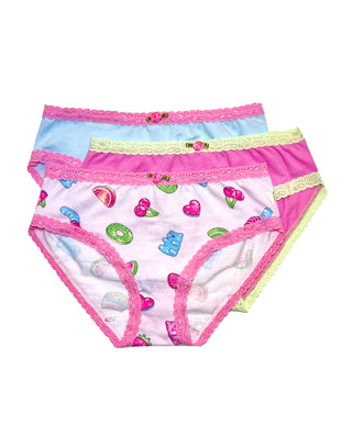 Esme 3pc Panty Set - Sweet Gummies