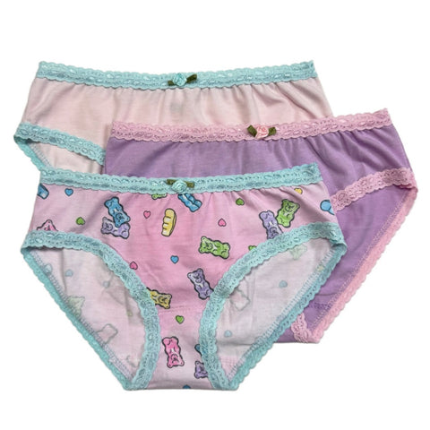 Esme - Pink Star Tie Dye 3pc Panty Set – Stoopher & Boots