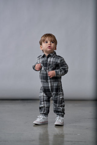 Little Bipsy Flannel Romper