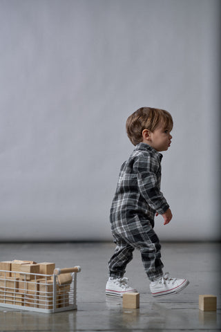 Little Bipsy Flannel Romper