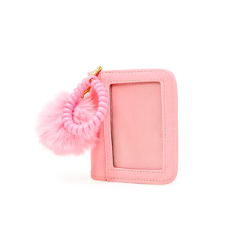 Zomi Gems Pom Pom Pop Id Wallet - Pink