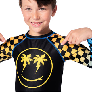 Appaman Long Sleeve Rash Guard - Happy Surfing