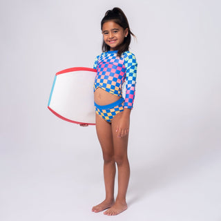 Appaman Oceana Rash Guard Set - Checkerboard