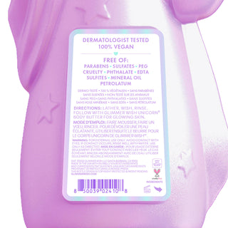 Glimmer Wish, Glimmer Wish Unicorn Body Wash - Basically Bows & Bowties