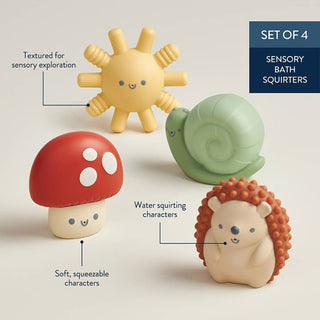 Itzy Ritzy Itzy Squirt™ 4-pack of Soft Bath Toys