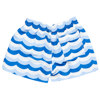 Blue Rooster Boys Swim Trunk - Ocean Waves