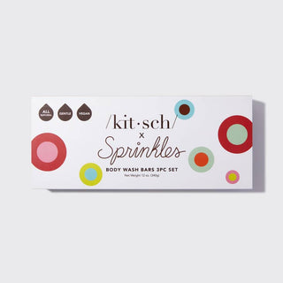 Kitsch, Kitsch Sprinkles Cupcakes X Kitsch 3 Pc Body Wash Set - Basically Bows & Bowties