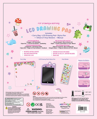 Hot Focus LCD Drawing Pad - Critters