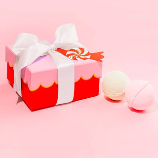 Musee Christmas Scalloped Bath Balm Set