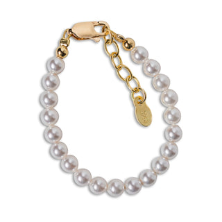 Cherished Moments 14K Gold-Plated Freshwater Pearl Bracelet - Audrey