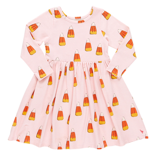 Pink Chicken Girls Organic Steph Dress - Candy Corn, Pink Chicken, Big Girls Clothing, Candy Corn, cf-size-3y, cf-type-dress, cf-vendor-pink-chicken, Dress, Dress for Girls, Dresses for Girls