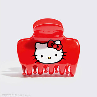 Hello Kitty x Kitsch Recycled Puffy Claw Clip - Kitty Face