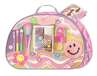 Hot Focus Glamz Beauty Bag - Groovy Flower, Hot Focus, Beauty Bag, Cosmetic Case, Groovy Flower, Hot Focus, Makeup, Makeup Bag, Makeup for Girls, Makeup - Basically Bows & Bowties