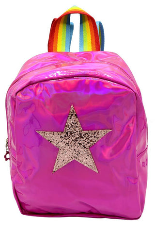 Sparkle Sisters Star Mini Backpack - Pink, Sparkle Sisters, Hot Pink, Mini Backpack, Pink, Sparkle Sisters by Couture Clips, Sparkle Sisters Mini Backpack, Sparkle Sisters Star Mini Backpack,