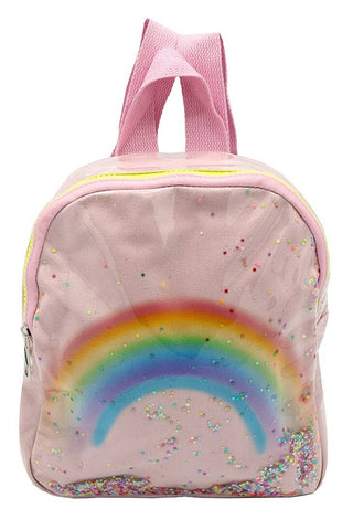 Sparkle Sisters Rainbow Mini Backpack - Pink, Sparkle Sisters, Mini Backpack, pink, Rainbow, Rainbow Mini Backpack, Rainbows, Sparkle Sisters by Couture Clips, Sparkle Sisters Mini Backpack, 