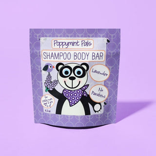 Poppymint Pals Shampoo Body Bar, Poppymint Pals, Bath, Bath and Body, Bath Bar, Bath Body, Bath Time, Bathtime, cf-type-bath-&-body, cf-vendor-poppymint-pals, Laki Naturals, Made in the USA, 