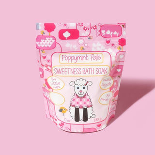 Poppymint Pals Sweetness Bath Soak, Poppymint Pals, Bath, Bath and Body, Bath Body, Bath Soak, Bath Time, Bathtime, cf-type-bath-&-body, cf-vendor-poppymint-pals, Laki Naturals, Made in the U