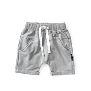 Little Bipsy Harem Shorts - Frost, Little Bipsy Collection, cf-size-12-18-months, cf-size-7, cf-type-shorts, cf-vendor-little-bipsy-collection, Frost, Gender Neutral, Jaxton Collection, LBSS2