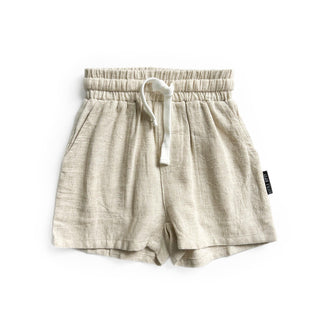 Little Bipsy Linen Shorts - Sand, Little Bipsy Collection, Bahama Breeze, cf-size-0-3-months, cf-size-3-4, cf-size-3-6-months, cf-size-4-5, cf-type-shorts, cf-vendor-little-bipsy-collection, 