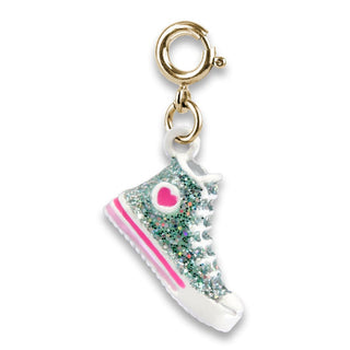 Charm It! Gold Glitter High Top Sneaker Charm, Charm It!, Back to School, cf-type-charms-&-pendants, cf-vendor-charm-it, Charm Bracelet, Charm It Charms, Charm It!, Charms, High Intencity, Sn