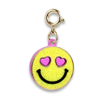 Charm It! Gold Glitter Smiley Face Charm, Charm It!, cf-type-charms-&-pendants, cf-vendor-charm-it, Charm Bracelet, Charm It Charms, Charm It!, Charms, Dragonfly, High Intencity, Smile, Smile