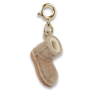 Charm It! Gold Furry Bootie, Charm It!, Boot, cf-type-charms-&-pendants, cf-vendor-charm-it, Charm Bracelet, Charm It Charms, Charm It!, Charms, Furry Boot, High Intencity, Charms & Pendants 