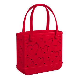 Baby Bogg® Bag - Conversation Hearts BRIGHT RED